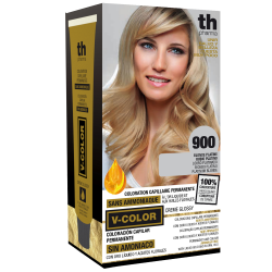 Краска для волос V- color no.900 (супер платиновый блонд)-домашний комплект+шампунь и маска бесплатн